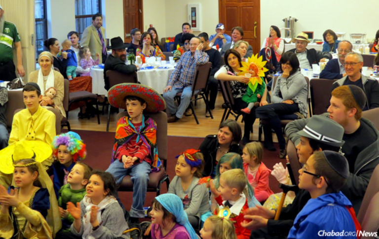 Chabad Provides Purim Celebration in 91 Different Countries