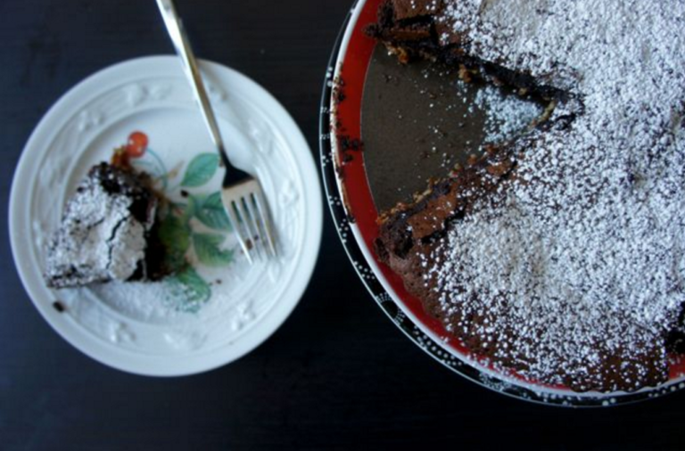 Passover Dessert Recipe: Raspberry Swirl Chocolate Torte with Pecan Crust