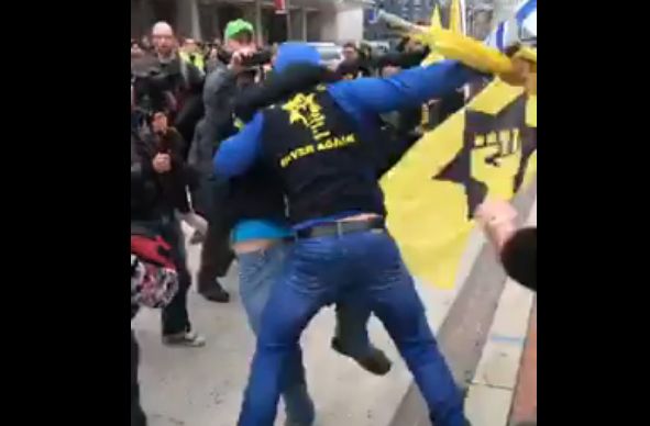 WATCH: JDL and BDS Comes to Blows at AIPAC Conference in DC
