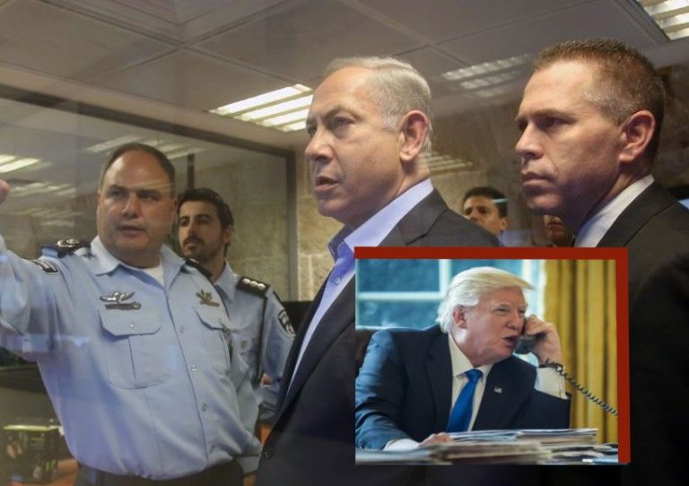 Phone Call From Trump Interrupts Police Interrogation of Netanyahu