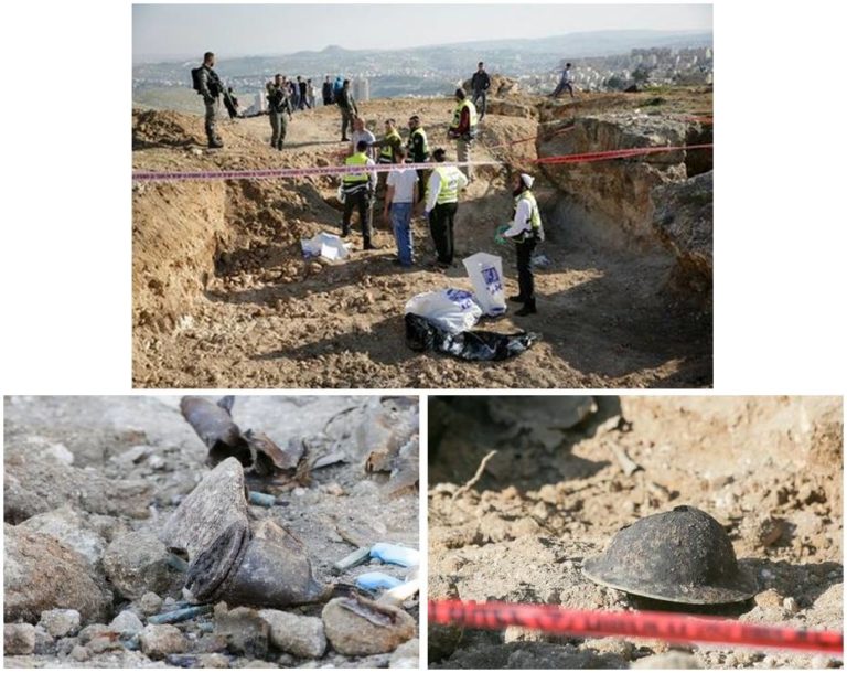 BREAKING: Skeletons Of Uniformed Soldiers Found At Jerusalem Construction Site