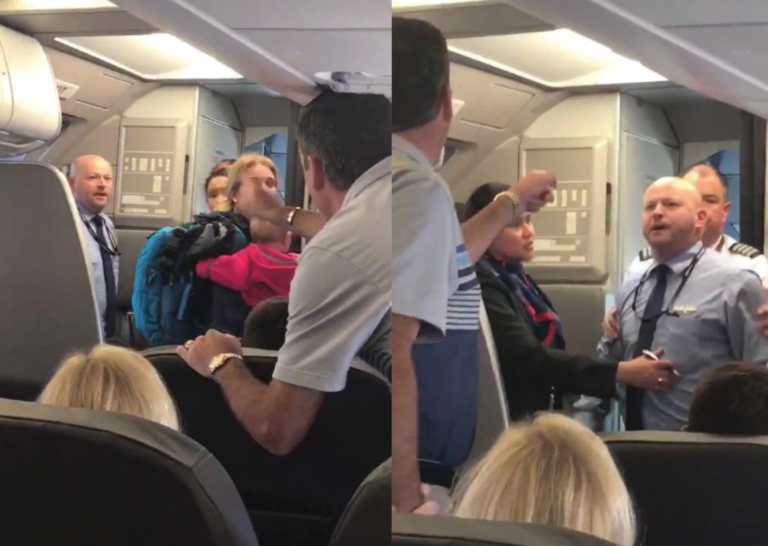 American Airlines Flight Attendant In Hot Water After Hitting Woman with Baby