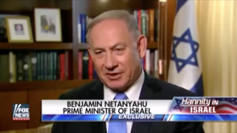 WATCH: Netanyahu Interview With Sean Hannity on Palestinian Authority Funding Terror