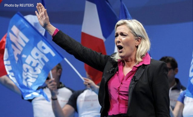 As Marine Le Pen Advances in French Election, Jewish Leaders Express Alarm