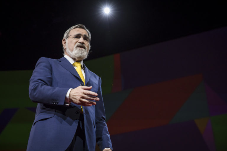 Facing the Future Without Fear, Together:  Rabbi Lord Jonathan Sacks Speaks at TED2017