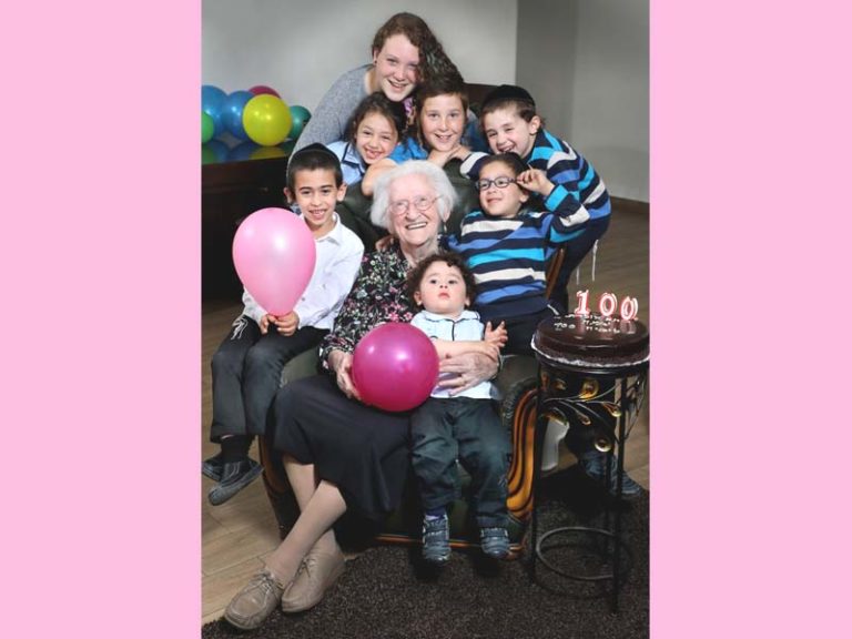 HAPPY BIRTHDAY! Auschwitz Survivor Celebrates 100th Birthday Today, 1 Day after Yom Hashoah