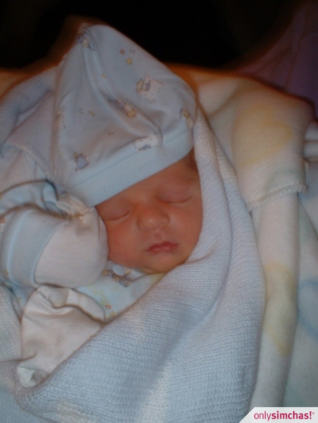 Birth  of  Baby Boy Steinberg to Michael & Pessi (Feierman)