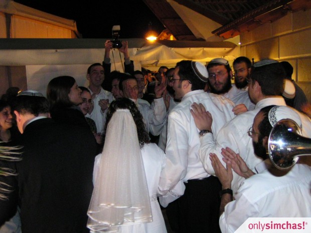 Wedding  of  Yaron Blustein & Shoshana (Shoshi) Barach