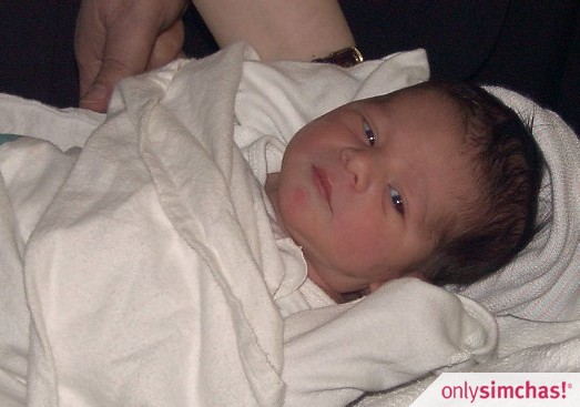 Birth  of  Baby Boy to  Binyamin and Simie Schwartz