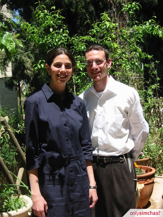 Engagement  of  Daniella Friedman & Chaim Craig Yagoda