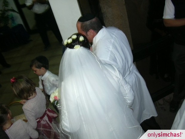 Wedding  of  Sharon  Wilk & Dovi Schamroth