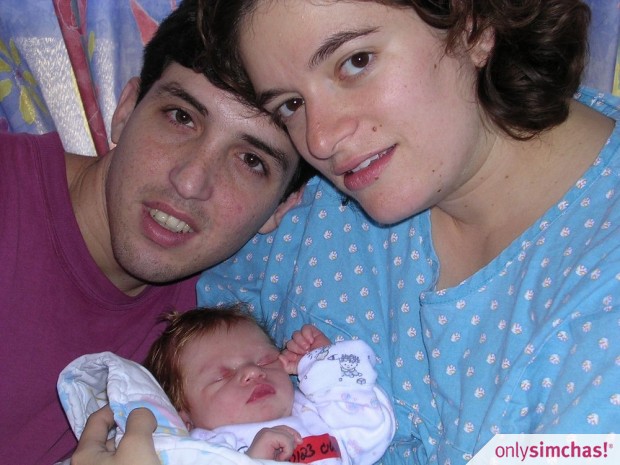 Birth  of  Baby Girl Born to: & Tzipi & Yaniv Lustig
