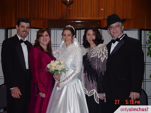 Wedding  of  Louis (Laizer)  Roskind & Yonat Kellman