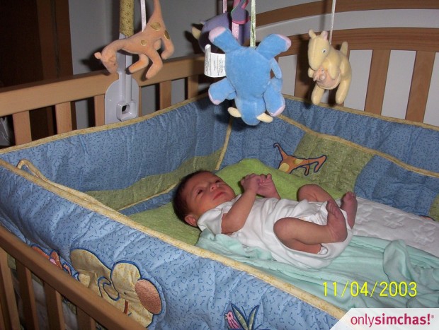 Birth  of  baby girl- Rena Sarah Tova born: 10/20/03 & SHOSHI AND DANIEL  LEWIN