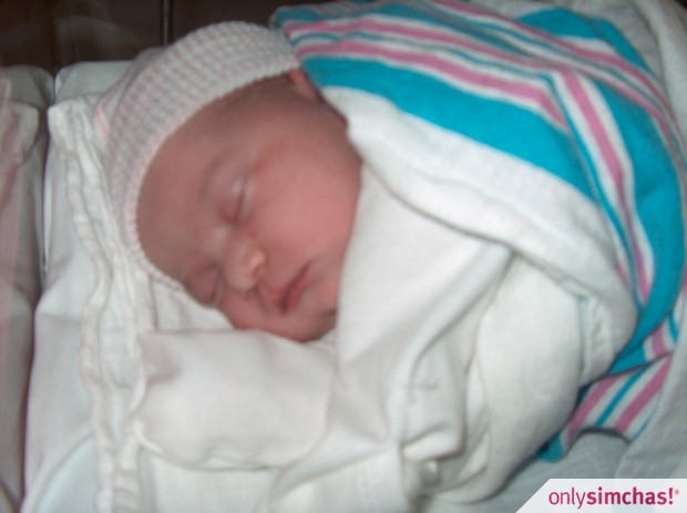 Birth  of  Moishe and Shaina (Levitin) Gutman-Baby girl