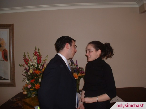 Engagement  of  Dovi Klein & Sara Abrahamovitz