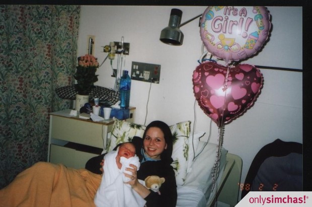 Birth  of  Baby Girl (Dina) to Pini & Sara Strom (Baumgarten)