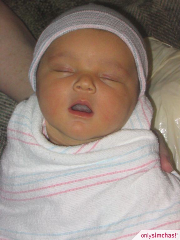 Birth  of  baby girl-Robyn and Binyamin  Lipsky