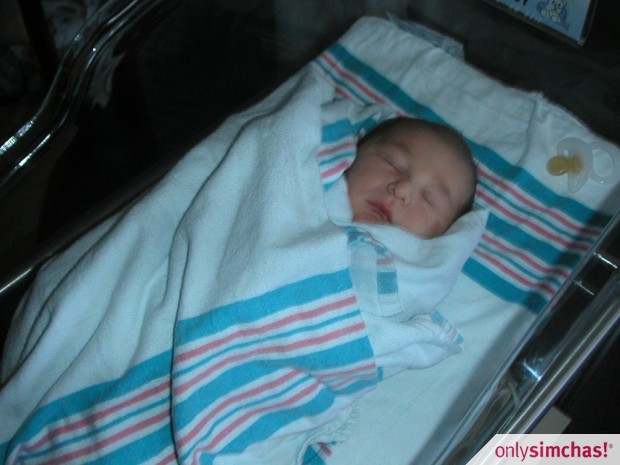 Birth  of  baby boy-moshe and jennifer lehrfield