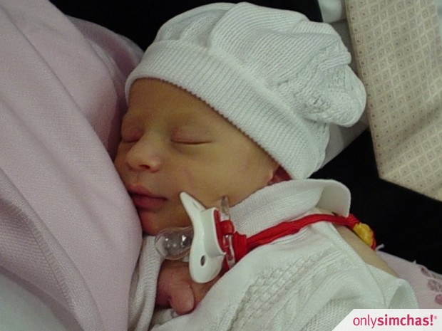 Birth  of  (Born 7/8/04) – Eliyahu Donowitz To Aryeh and Yocheved