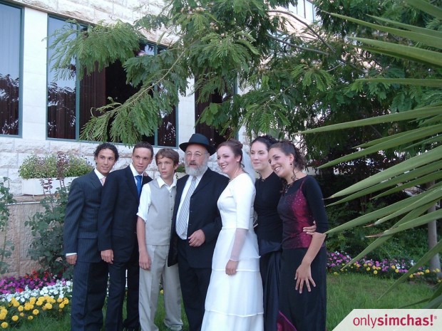 Wedding  of  Gershi Lehrer & Saralea Sanders