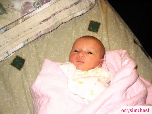 Birth  of  Baby girl to Mordechai & Devorah Fleisher
