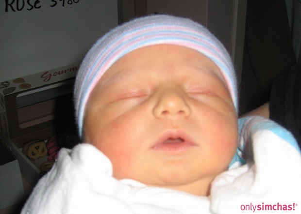 Birth  of  Baby Boy to Adina and Tzvi  Novick