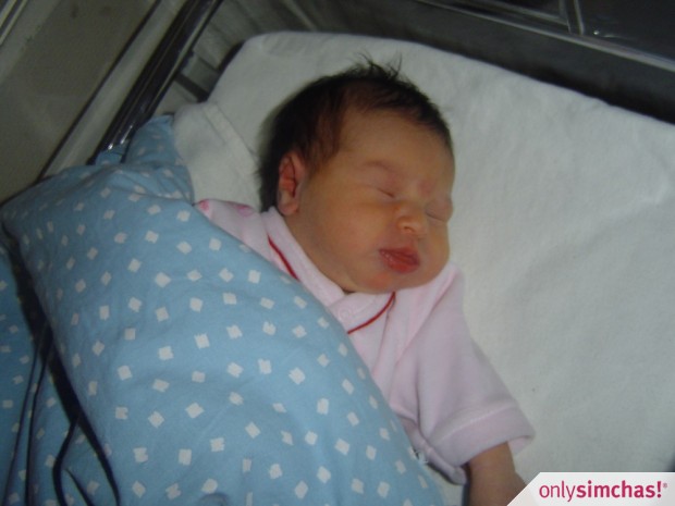 Birth  of  Baby Girl to Yossi and Noemi  Reh