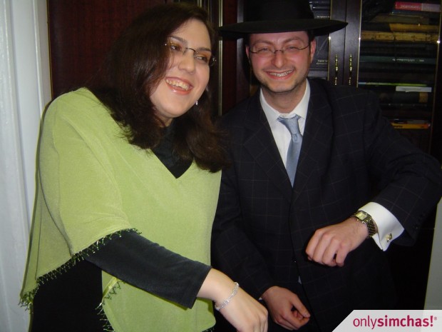 Engagement  of  Esther Malka Olitsky & Yisroel Simon