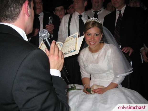 Wedding  of  Yonit Tambor & Yitzie Weiss