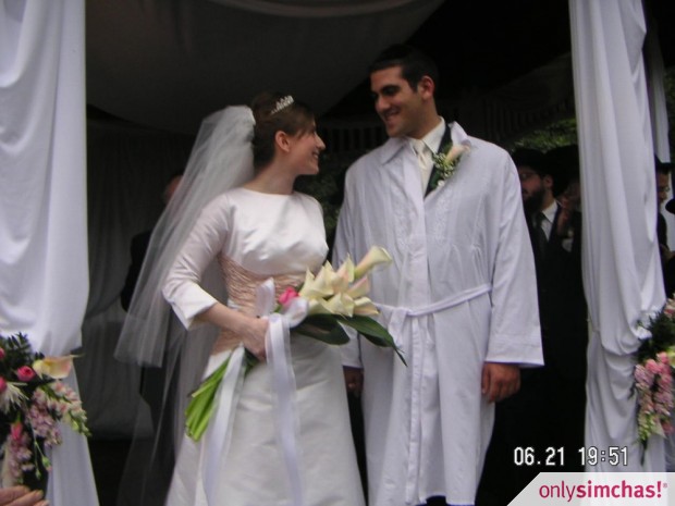 Wedding  of  Yonatan Goetz & Bracha Kushner