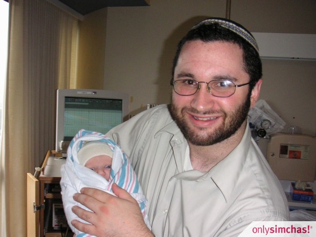 Birth  of  Baby Boy to Yaakov and Adina (Kordova) Ellis