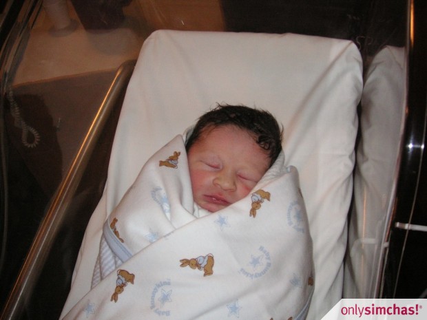 Birth  of  Baby Boy to Shmuli and Rifka  Kinderman (Ernst)