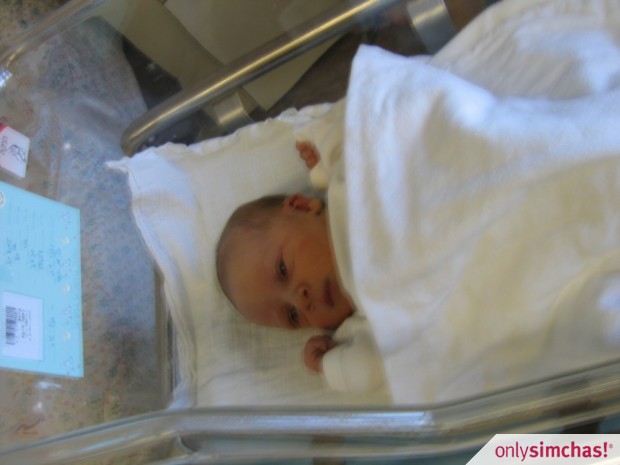 Birth  of  Baby boy to Moshe and Nechama (Rothschild) Fink