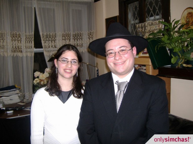 Engagement  of  Menachem Lomnitz & Chaya Dobkin