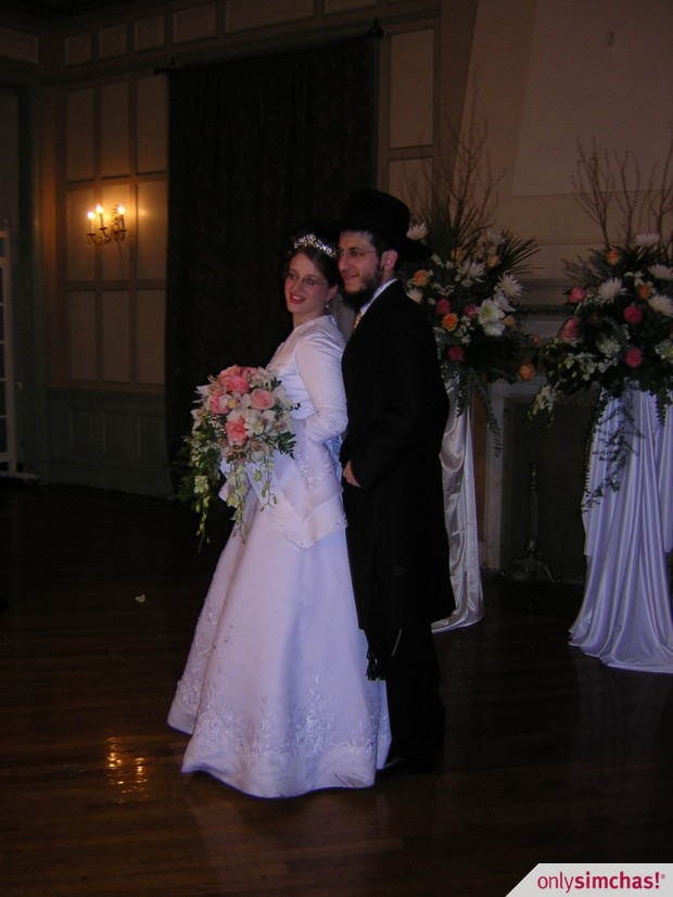 Wedding  of  Zalman Tevel & Liba Kessler