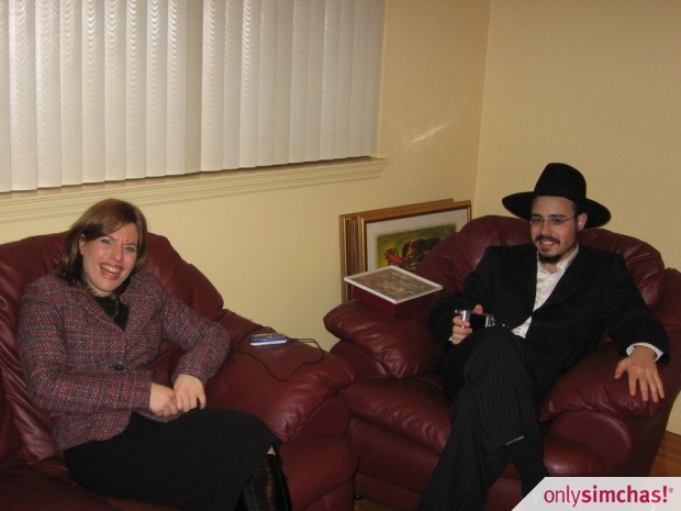 Engagement  of  Zalman Moshe Abraham & Leah Dubroff
