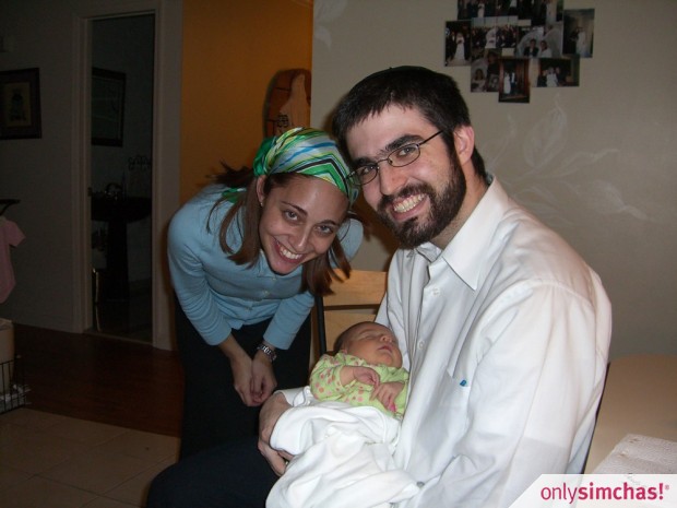 Birth  of  Chana Gavriella to Matt and Alisa Weinberg