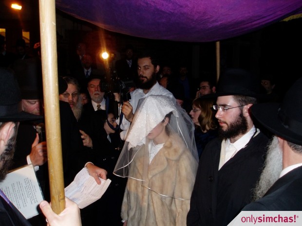 Wedding  of  Nechama Welton & Shlomo  Rothstein