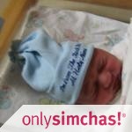Birth  of  Baby boy to Julie and Yitzhak Zahavy
