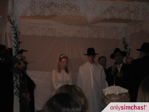 Wedding  of  aliza blumenthal & avraham leib davis