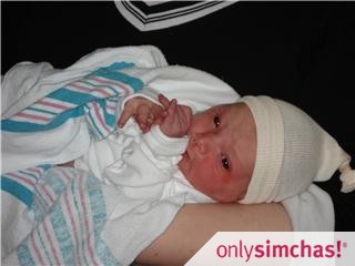 Birth  of  Baby Boy to Daniel and DL (nee Davidsohn) Greenwald
