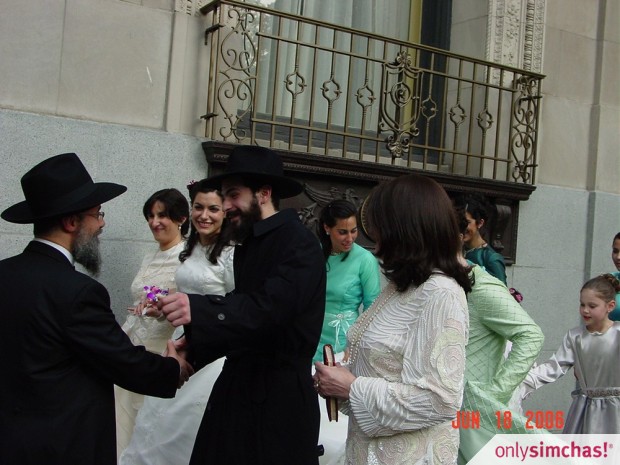 Wedding  of  Shlomo Bongart & Sara Esther Hyman