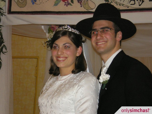 Wedding  of  Adam(Moshe Aaron) Rosenbaum & Elana Mitnick