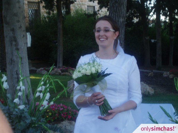Wedding  of  Adina  Slonim & Noam malki