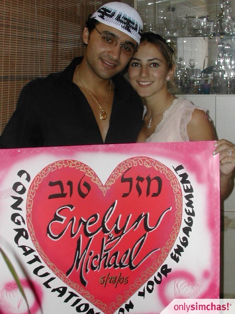 Engagement  of  Michael David Weiss & Evelyn Shapiro