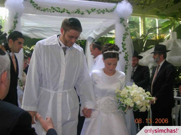 Wedding  of  Bekah Loewenstein & Avi  Mally