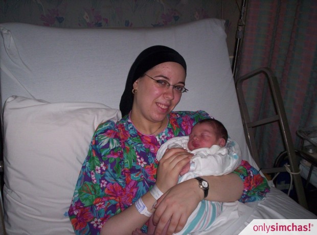 Birth  of  Baby boy YITZCHOK to Avrohom & Mindy Lang (Braun)