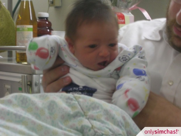 Birth  of  Delicious Baby Boy  to Yossi and Devorah Green