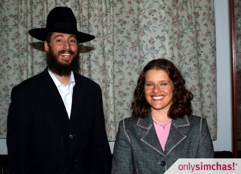 Engagement  of  Mara (Miriam)  Epstein & Yirmiahu  Vann